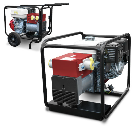 6500 – Tin 6.5kVA Tin 12 Generator | Petrol & Diesel Generators | MHM UK Limited