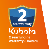Kubota 2 year warranty