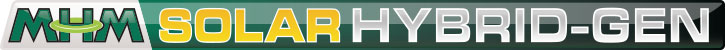 MHM Solar Hybrid Generators logo