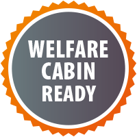 Welfare Cabin Ready spcification badge
